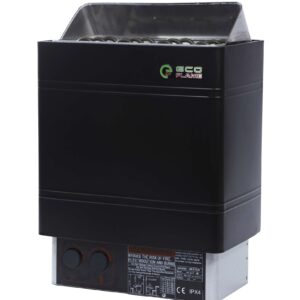 Electric sauna stove EcoFlame AM60-C (Black) - Image 1