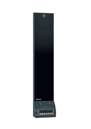 Air conditioner Saunum BASE / Shell colour: anthracite mat / black glass
