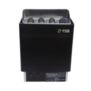 Electric sauna stove EcoFlame AM60-C + Wall-mounted sauna controller CON4 (Black) - Image 3