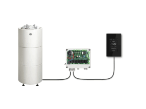 New Tulikivi Sauna Control Panel (Black).