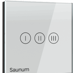 Air conditioner Saunum BASE S + External touch control panel, Colour: White - 4745090012408 - Image 5