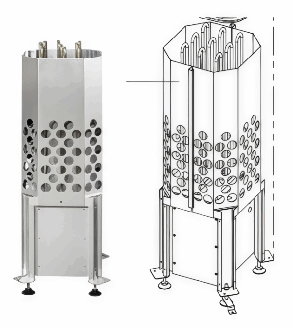 KUURA 1 WHITE Integrated 6.8 kW - 10.5 kW