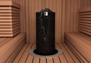 SAWO DRAGONFIRE SERIES Heaterking Round black NS - Image 3