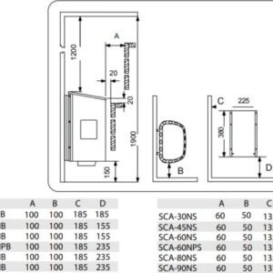 SAWO Scandia NS-Z-L (outer part and frame are stainless steel) - Image 2